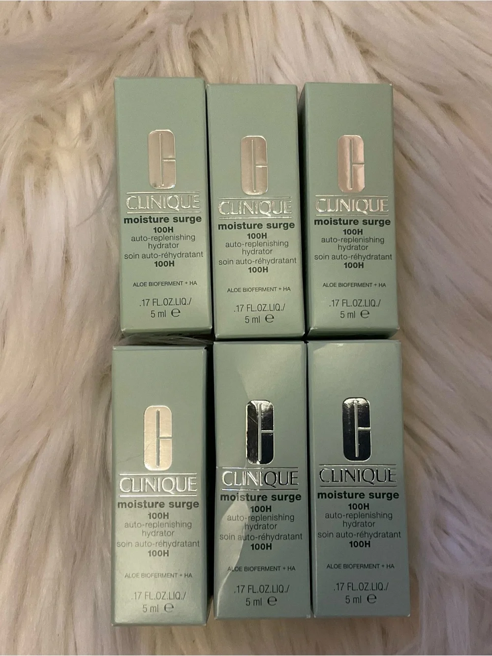 Clinique Moisture Surge 100H Auto-Replenishing Hydrator - New x6 Mini